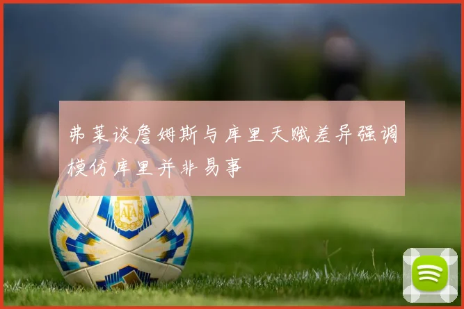 弗莱谈詹姆斯与库里天赋差异强调模仿库里并非易事